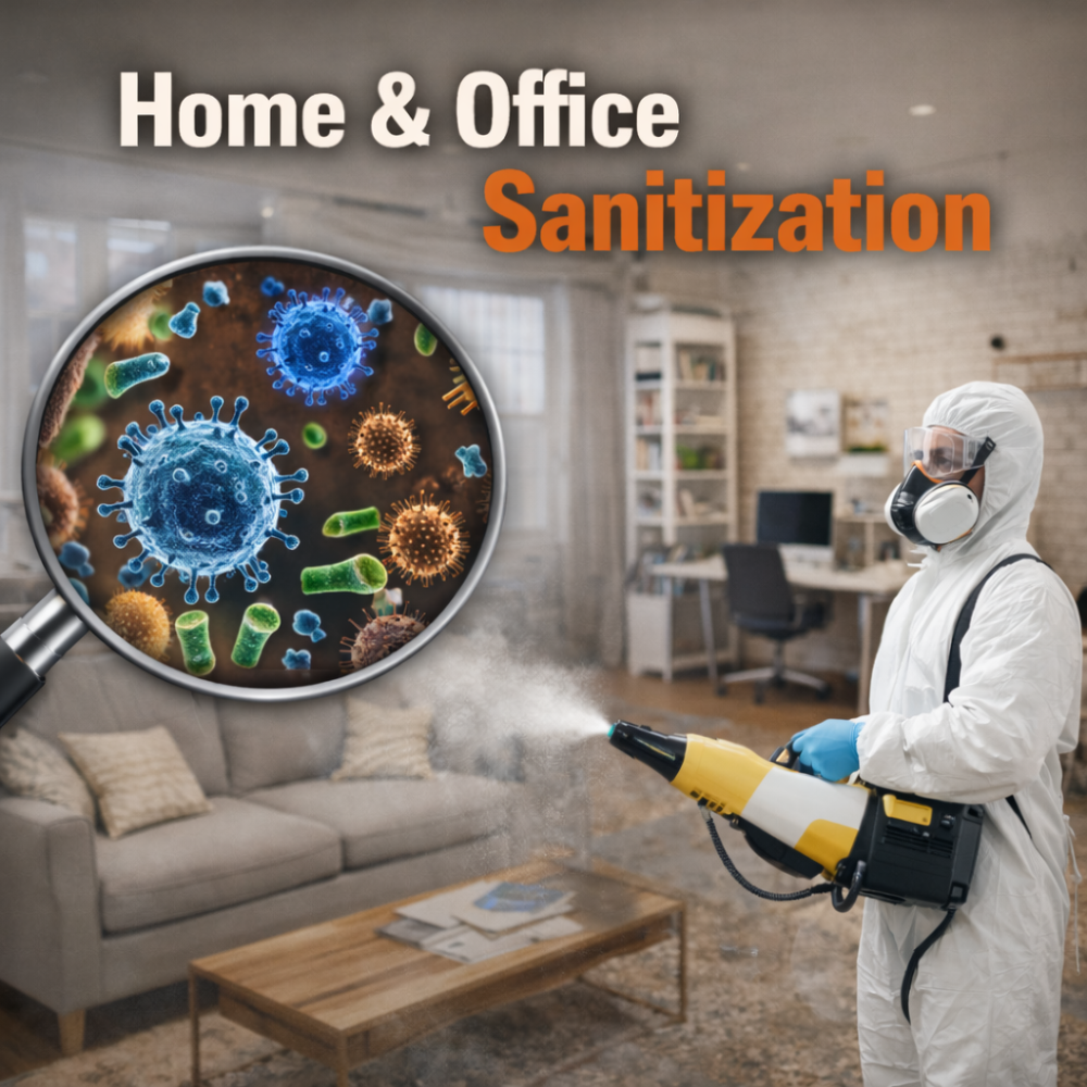 homeoffice sanitization